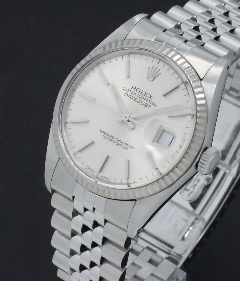 Rolex Datejust 16014 - 1986 - Rolex horloge - Rolex kopen - Rolex heren horloge - Trophies Watches