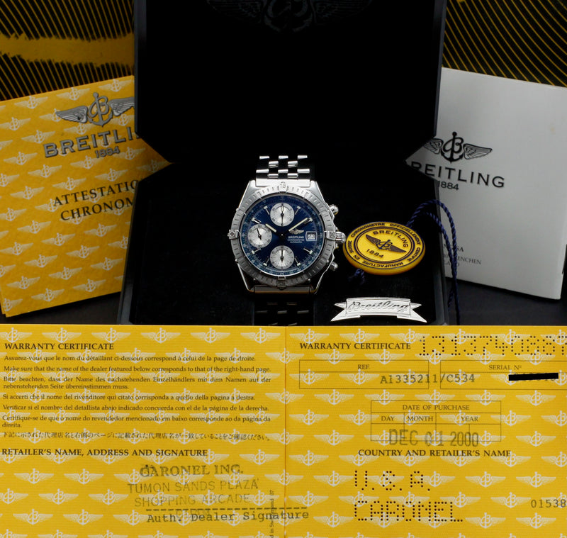 Breitling Chronomat A13352 - 2000 - Breitling horloge - Breitling kopen - Breitling heren horloge - Trophies Watches