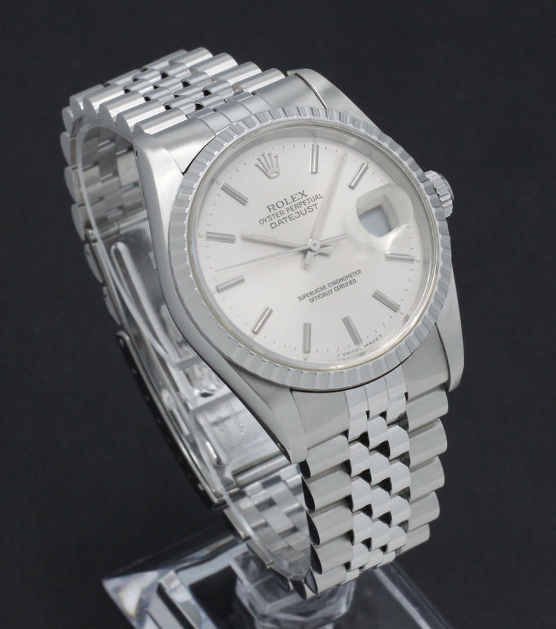 Rolex Datejust 16220 - 1991 - Rolex horloge - Rolex kopen - Rolex heren horloge - Trophies Watches