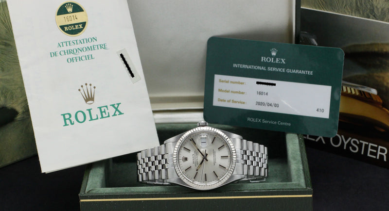 Rolex Datejust 16014 - 1986 - Rolex horloge - Rolex kopen - Rolex heren horloge - Trophies Watches