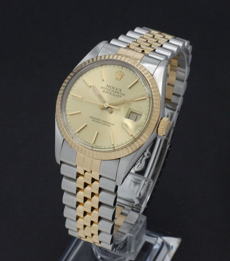 Rolex Datejust 16013 - 1987 - Rolex horloge - Rolex kopen - Rolex heren horloge - Trophies Watches