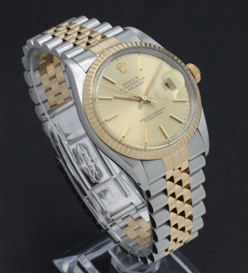 Rolex Datejust 16013 - 1987 - Rolex horloge - Rolex kopen - Rolex heren horloge - Trophies Watches