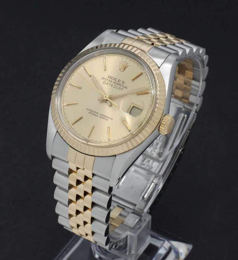 Rolex Datejust 16013 - 1986 - Rolex horloge - Rolex kopen - Rolex heren horloge - Trophies Watches