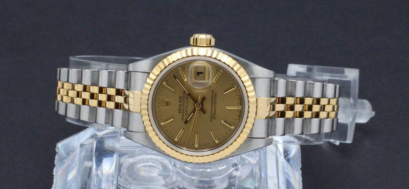 Rolex Lady-Datejust 69173 - 1996 - Rolex horloge - Rolex kopen - Rolex dames horloge - Trophies Watches