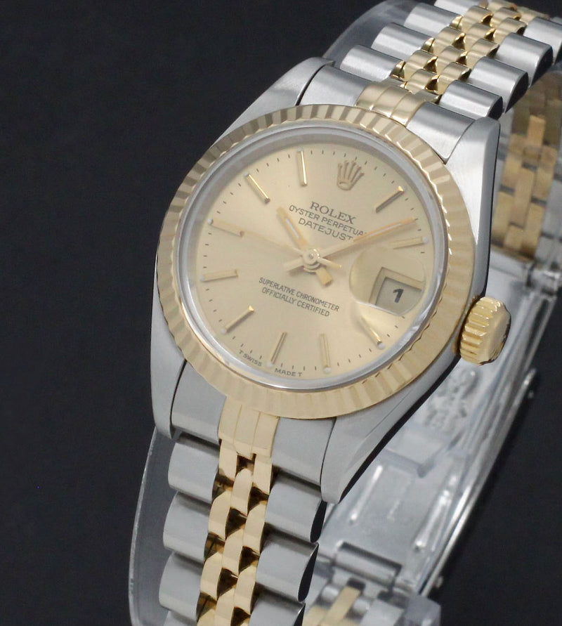 Rolex Lady-Datejust 69173 - 1997 - Rolex horloge - Rolex kopen - Rolex dames horloge - Trophies Watches