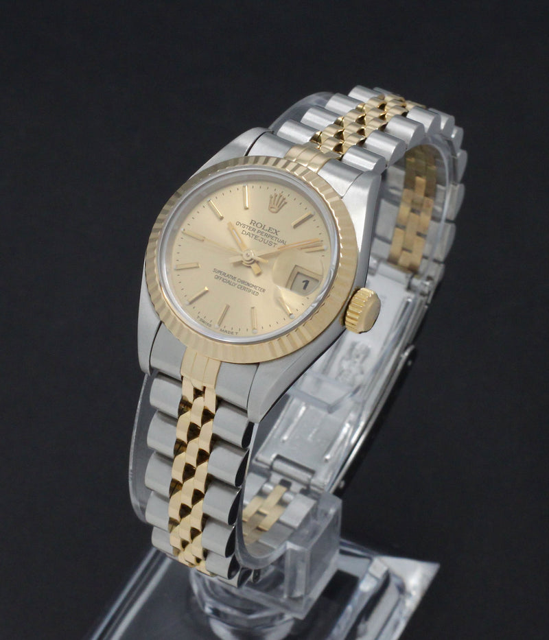 Rolex Lady-Datejust 69173 - 1997 - Rolex horloge - Rolex kopen - Rolex dames horloge - Trophies Watches