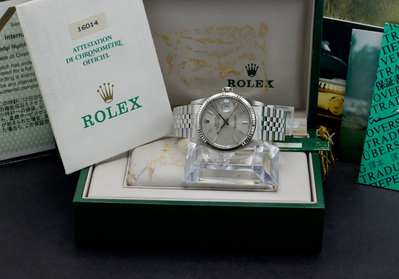 Rolex Datejust 16014 - 1987 - Rolex horloge - Rolex kopen - Rolex heren horloge - Trophies Watches