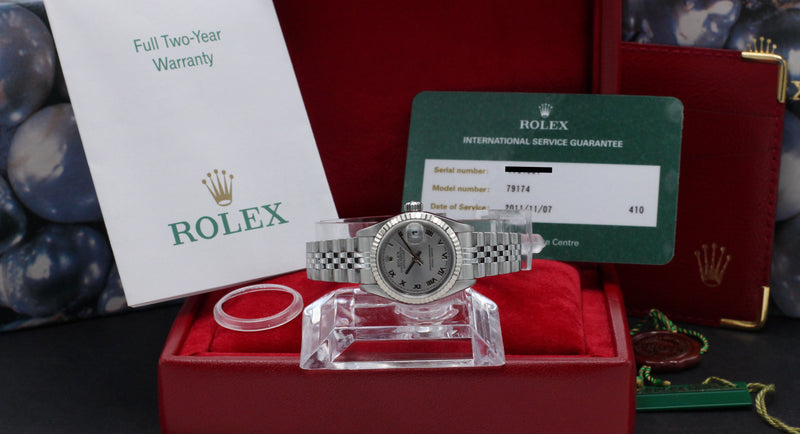 Rolex Oyster Perpetual Lady Datejust 79174 - 2003 - Rolex horloge - Rolex kopen - Rolex dames horloge - Trophies Watches