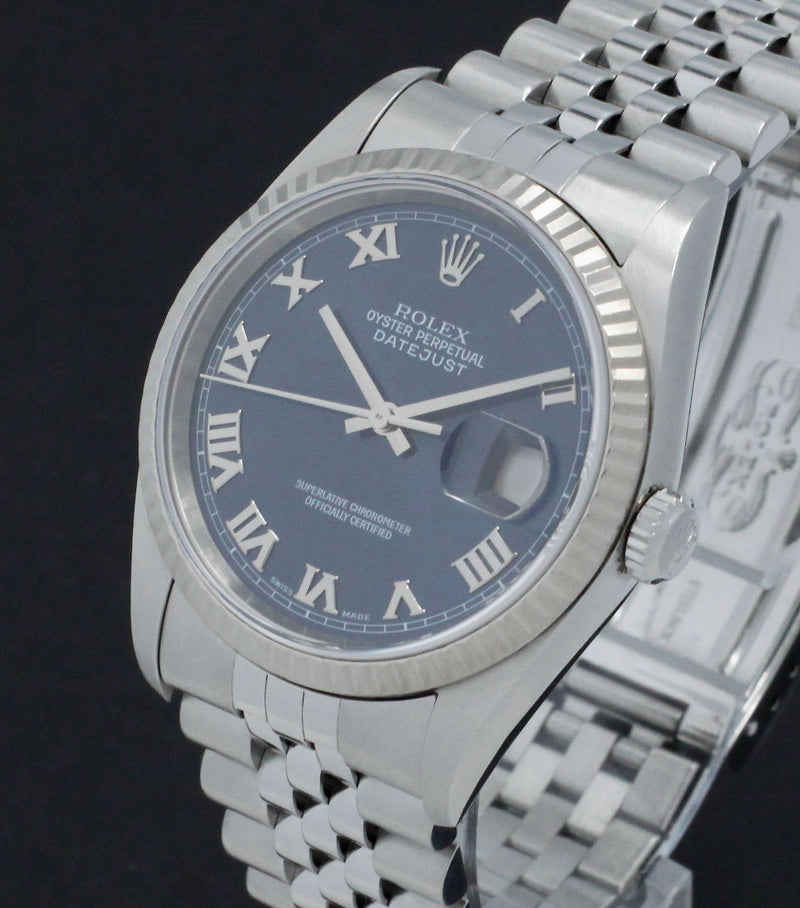 Rolex Datejust 16234 - 2005 - Rolex horloge - Rolex kopen - Rolex heren horloge - Trophies Watches