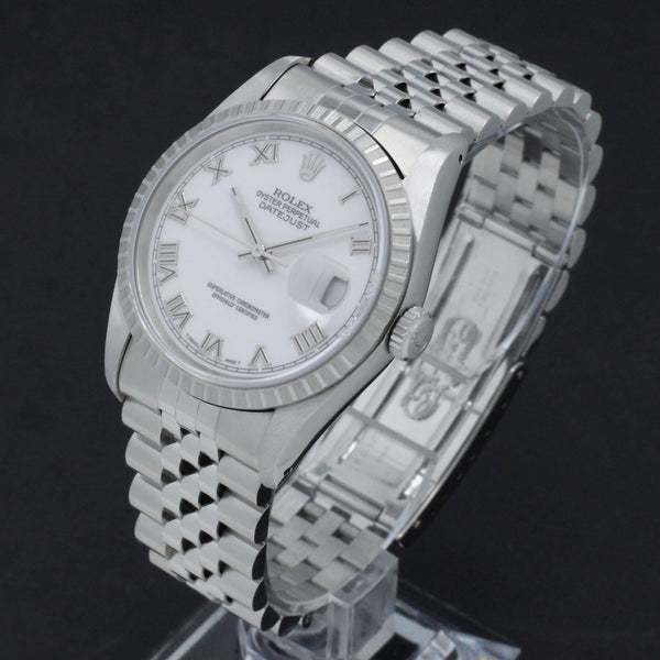 Rolex Datejust 16220 - 1995 - Rolex horloge - Rolex kopen - Rolex heren horloge - Trophies Watches