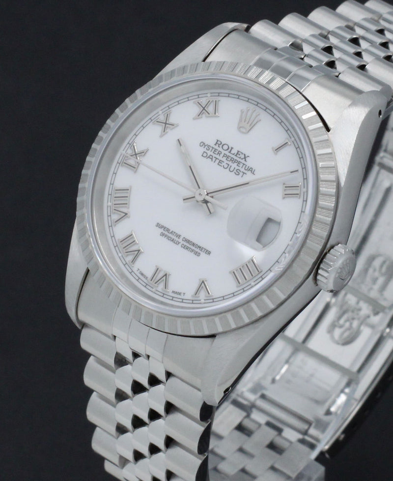 Rolex Datejust 16220 - 1995 - Rolex horloge - Rolex kopen - Rolex heren horloge - Trophies Watches