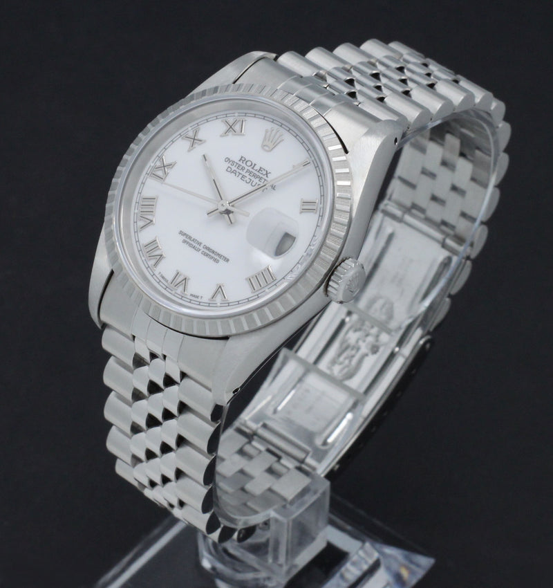 Rolex Datejust 16220 - 1995 - Rolex horloge - Rolex kopen - Rolex heren horloge - Trophies Watches