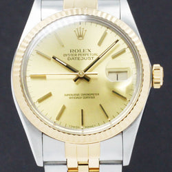 Rolex Datejust 16013 - 1987 - Rolex horloge - Rolex kopen - Rolex heren horloge - Trophies Watches