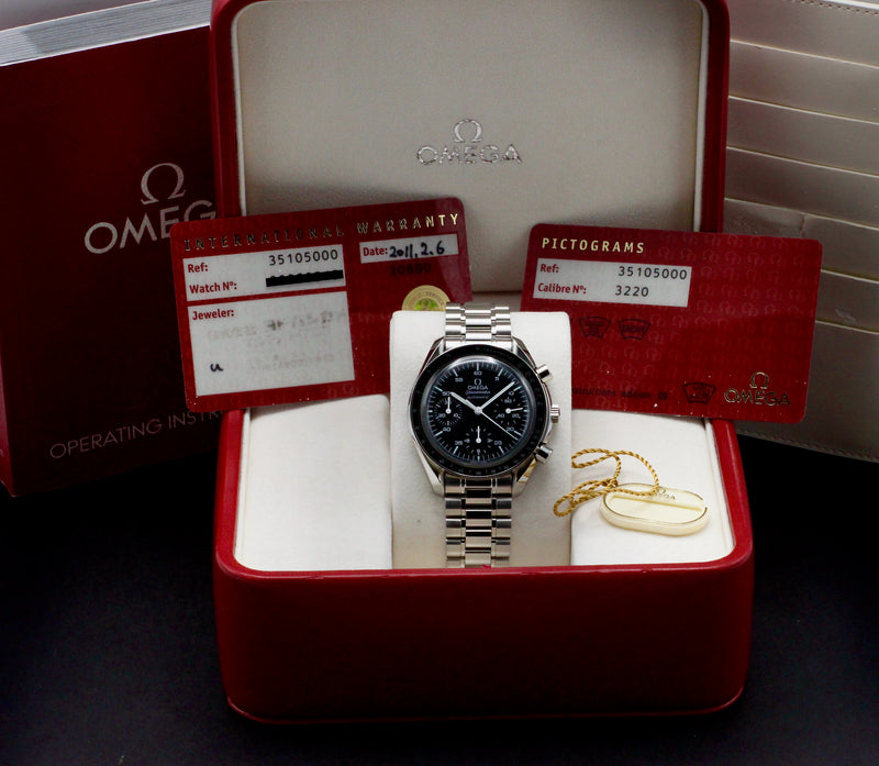 Omega Speedmaster Reduced 3510.50.00 - 1998 - Omega horloge - Omega kopen - Omega heren horloge - Trophies Watches