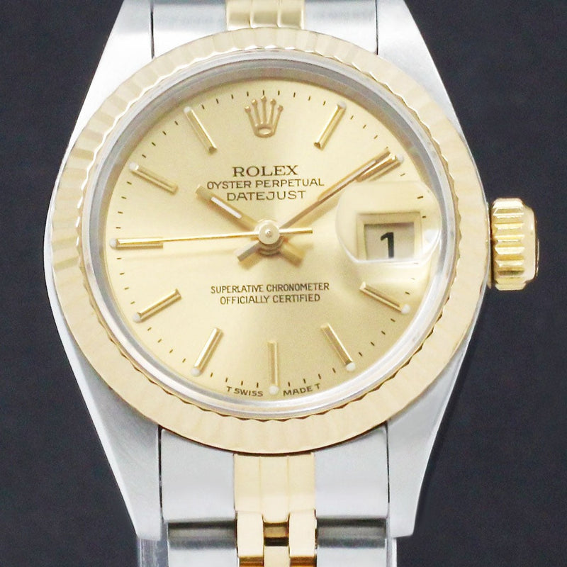 Rolex Lady-Datejust 69173 - 1997 - Rolex horloge - Rolex kopen - Rolex dames horloge - Trophies Watches