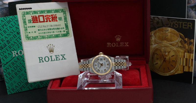 Rolex Lady-Datejust 79173 - 1999 - Rolex horloge - Rolex kopen - Rolex dames horloge - Trophies Watches