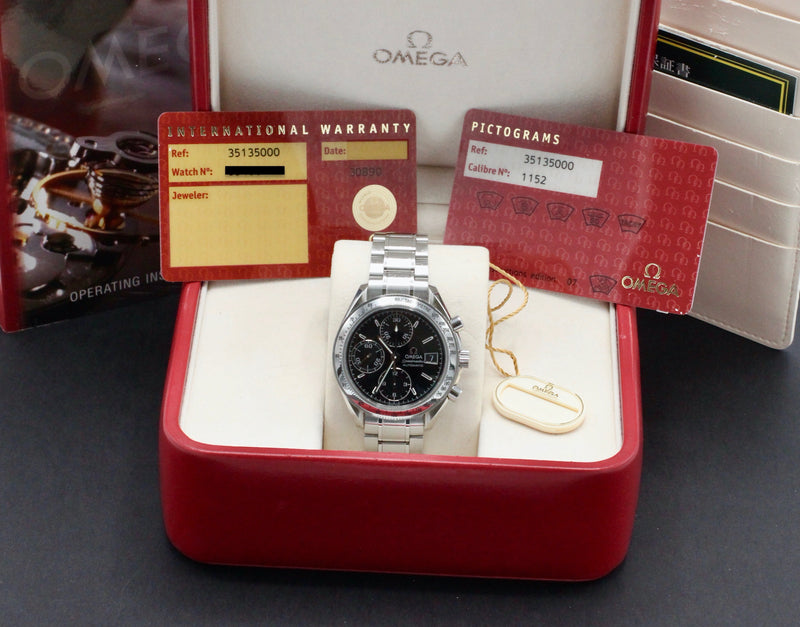 Omega Speedmaster 3513.50.00 - 1998 - Omega horloge - Omega kopen - Omega heren horloge - Trophies Watches