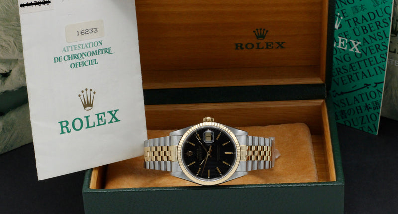 Rolex Datejust 16233 - 1992 - Rolex horloge - Rolex kopen - Rolex heren horloge - Trophies Watches