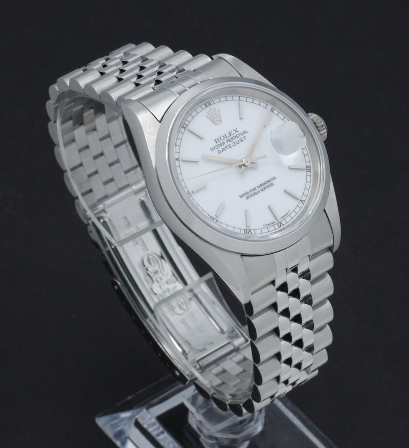 Rolex Datejust 16200 - 1997 - Rolex horloge - Rolex kopen - Rolex heren horloge - Trophies Watches