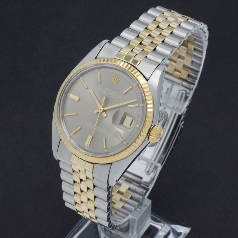 Rolex Datejust 1601 - 1971 - goud/staal - two/tone - Rolex horloge - Rolex kopen - Rolex heren horloge - Trophies Watches