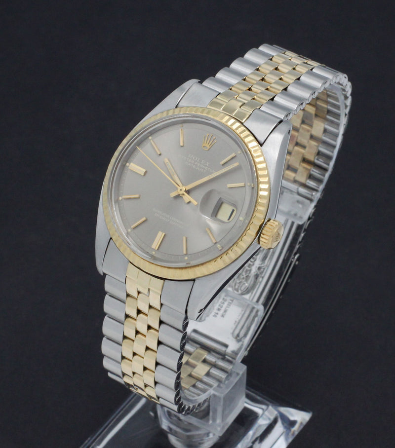 Rolex Datejust 1601 - 1971 - goud/staal - two/tone - Rolex horloge - Rolex kopen - Rolex heren horloge - Trophies Watches