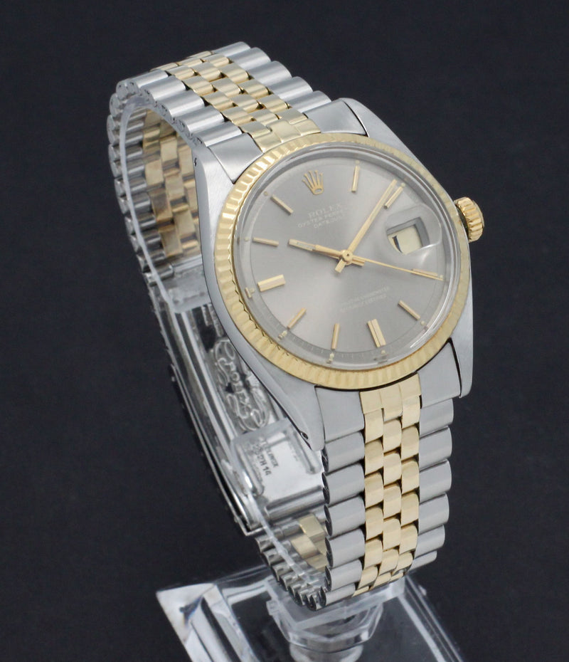 Rolex Datejust 1601 - 1971 - goud/staal - two/tone - Rolex horloge - Rolex kopen - Rolex heren horloge - Trophies Watches