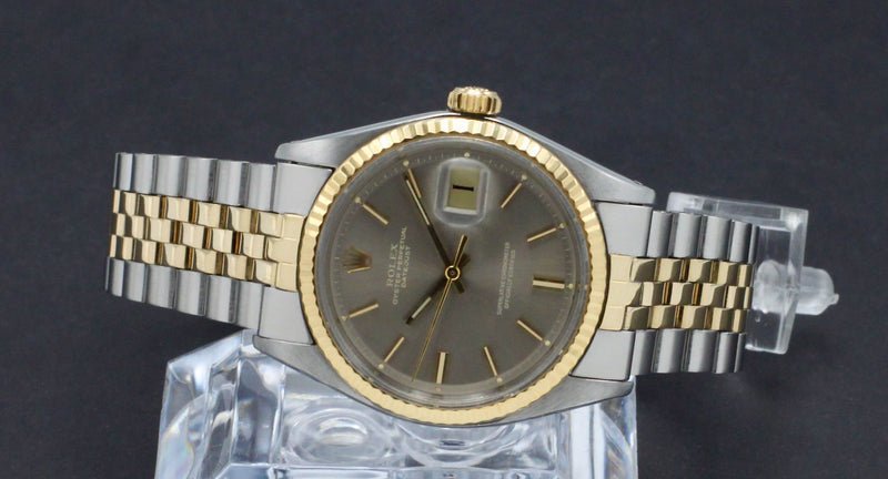 Rolex Datejust 1601 - 1971 - goud/staal - two/tone - Rolex horloge - Rolex kopen - Rolex heren horloge - Trophies Watches