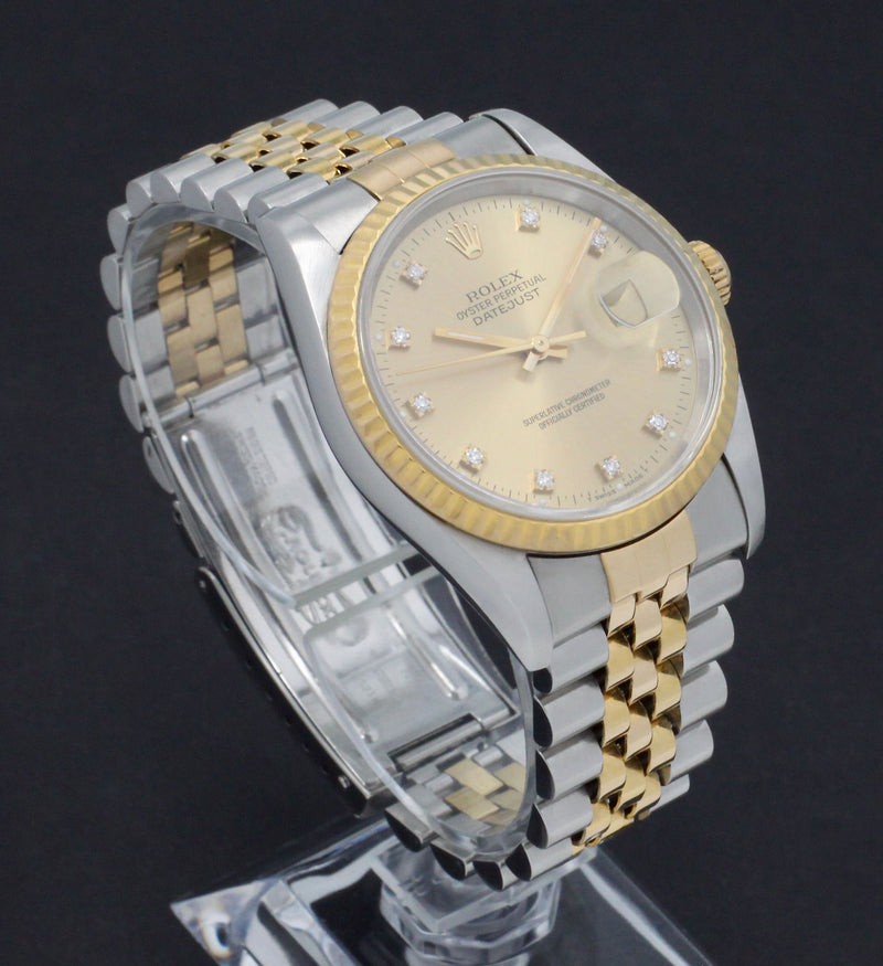 Rolex Datejust 16233G - 1995 - Rolex horloge - Rolex kopen - Rolex heren horloge - Trophies Watches