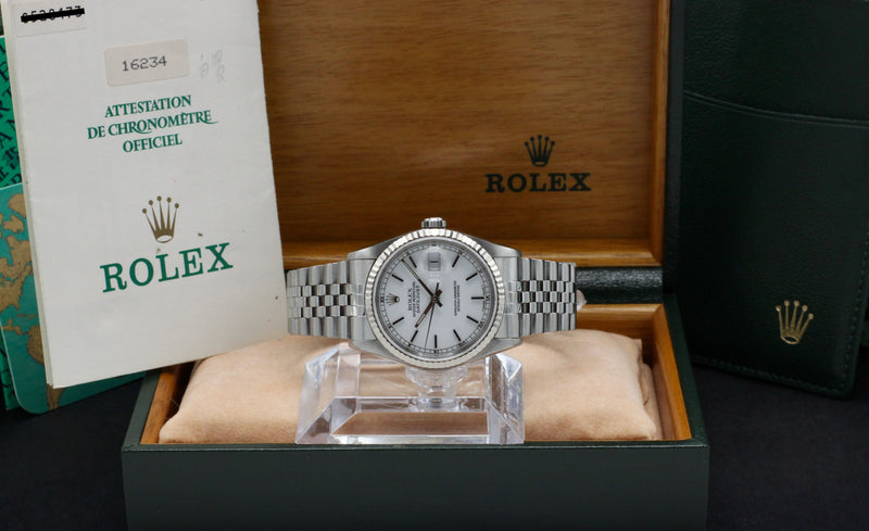 Rolex Datejust 16234 - 1996 - Rolex horloge - Rolex kopen - Rolex heren horloge - Trophies Watches