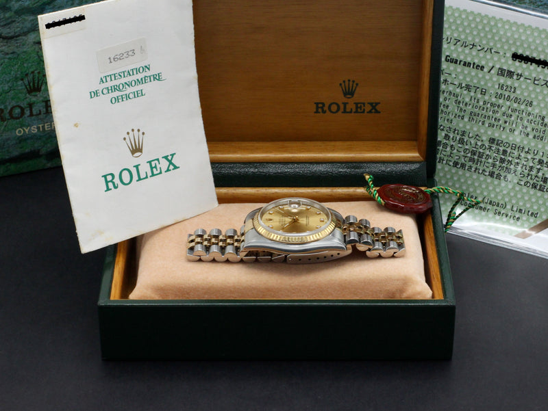 Rolex Datejust 16233G - 1995 - Rolex horloge - Rolex kopen - Rolex heren horloge - Trophies Watches