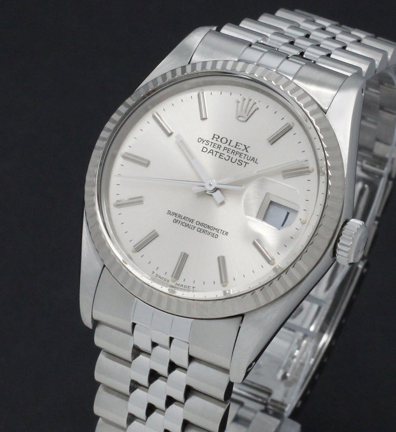 Rolex Datejust 16014 - 1985 - Rolex horloge - Rolex kopen - Rolex heren horloge - Trophies Watches