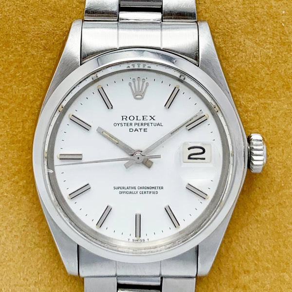 Rolex Oyster Perpetual Date 1500 - 1973 - Rolex horloge - Rolex kopen - Rolex heren horloge - Trophies Watches