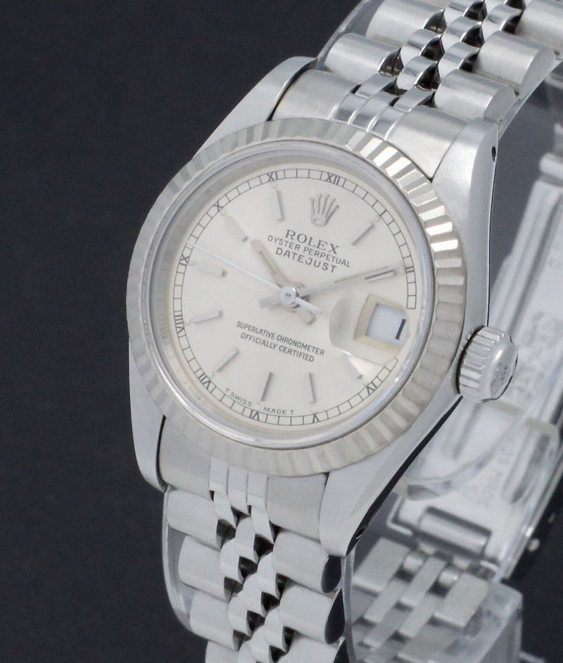 Rolex Oyster Perpetual Lady Datejust 69174 - 1990 - Rolex horloge - Rolex kopen - Rolex dames horloge - Trophies Watche