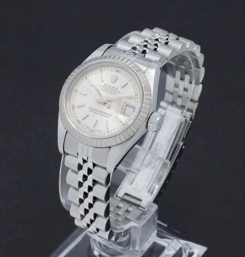 Rolex Oyster Perpetual Lady Datejust 69174 - 1990 - Rolex horloge - Rolex kopen - Rolex dames horloge - Trophies Watche