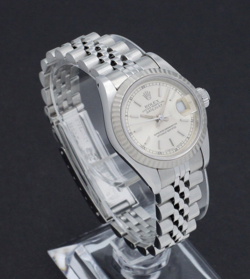 Rolex Oyster Perpetual Lady Datejust 69174 - 1990 - Rolex horloge - Rolex kopen - Rolex dames horloge - Trophies Watche