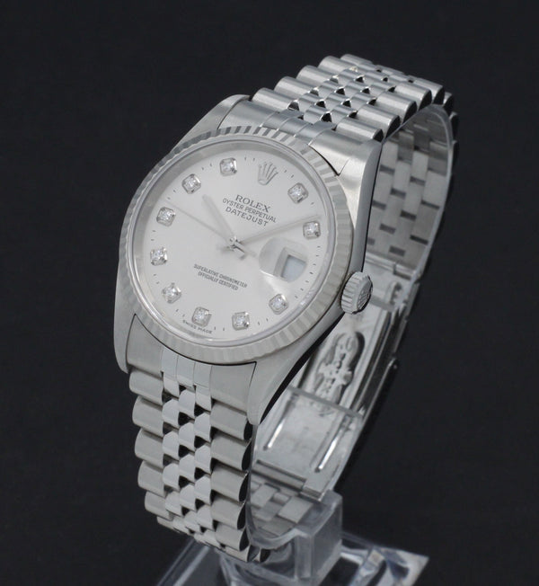 Rolex Datejust 16234G - 1997 - Rolex horloge - Rolex kopen - Rolex heren horloge - Trophies Watches