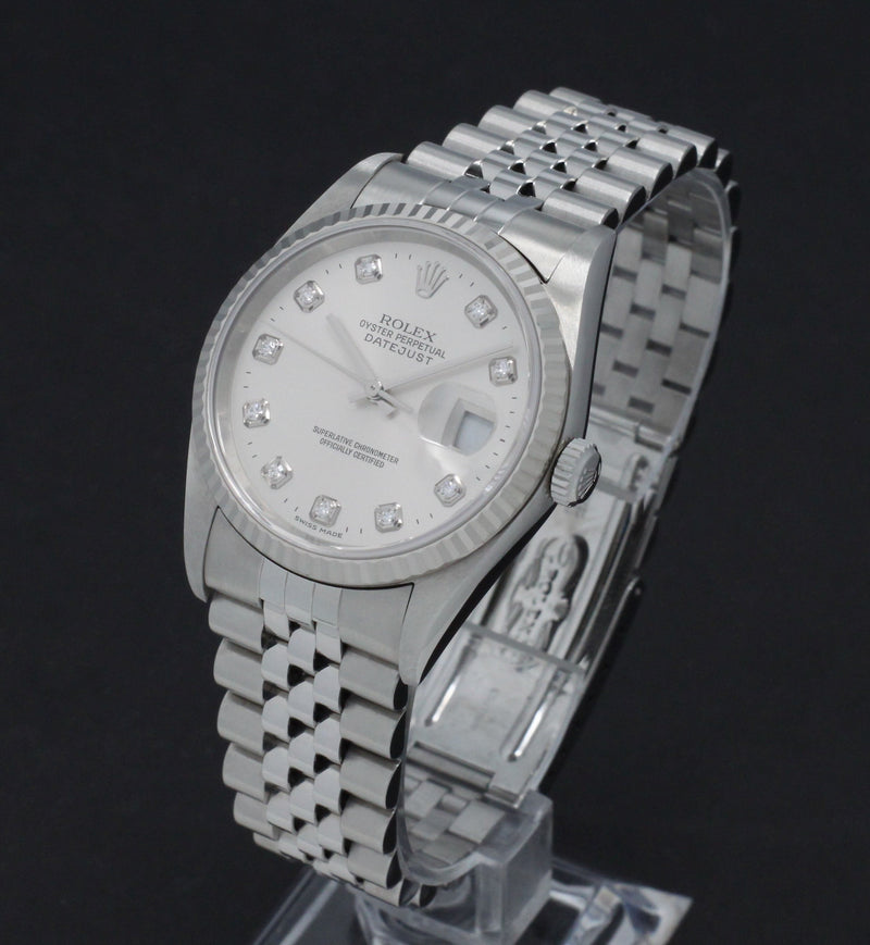 Rolex Datejust 16234G - 1997 - Rolex horloge - Rolex kopen - Rolex heren horloge - Trophies Watches