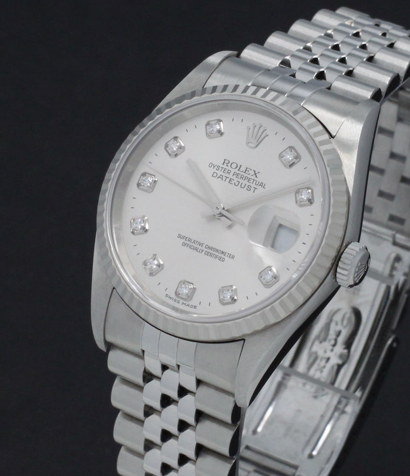 Rolex Datejust 16234G - 1997 - Rolex horloge - Rolex kopen - Rolex heren horloge - Trophies Watches