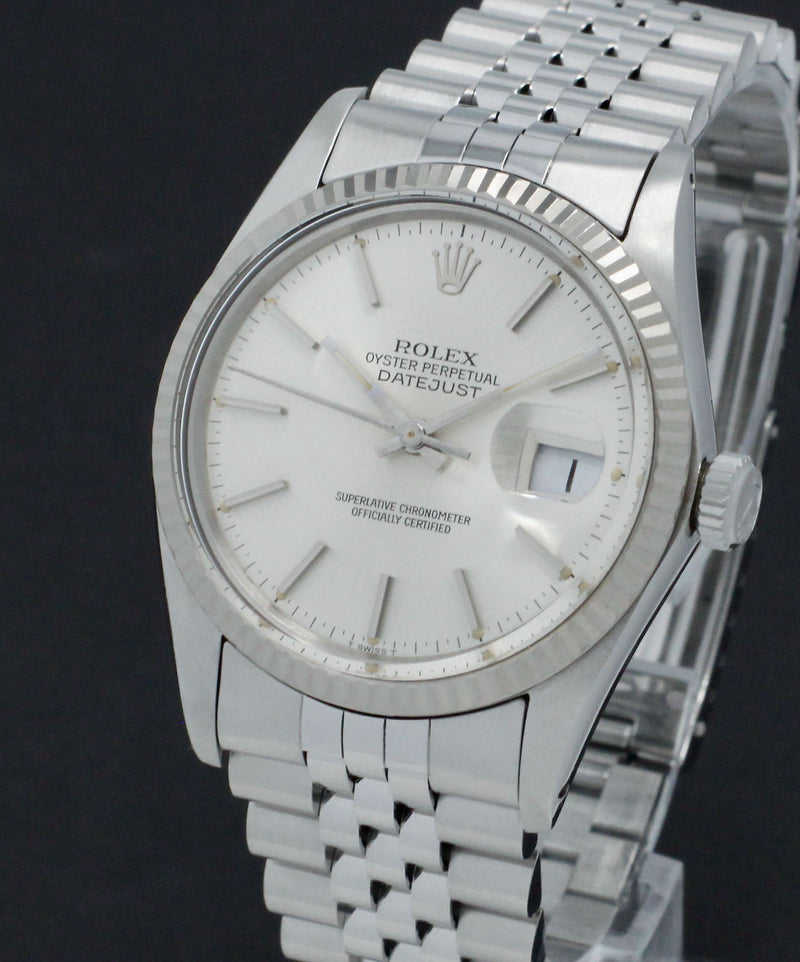 Rolex Datejust 16014 - 1989 - Rolex horloge - Rolex kopen - Rolex heren horloge - Trophies Watches