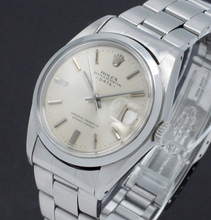 Rolex Oyster Perpetual Date 1500 - 1971 - Rolex horloge - Rolex kopen - Rolex heren horloge - Trophies Watches