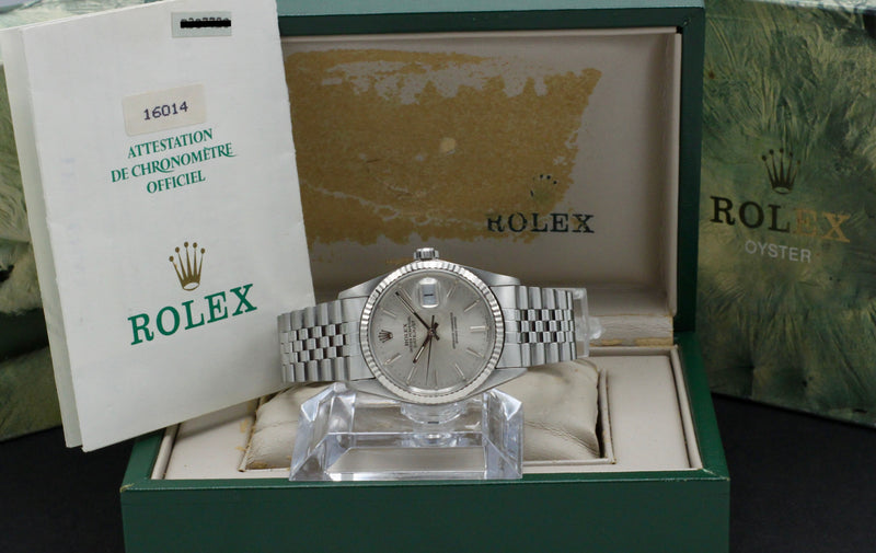 Rolex Datejust 16014 - 1988 - Rolex horloge - Rolex kopen - Rolex heren horloge - Trophies Watches