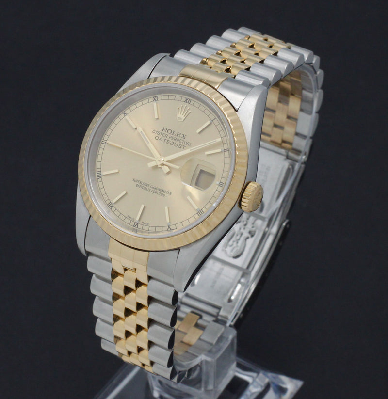 Rolex Datejust 16233 - 2001 - Rolex horloge - Rolex kopen - Rolex heren horloge - Trophies Watches