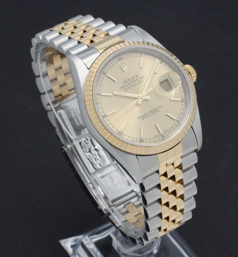 Rolex Datejust 16233 - 2001 - Rolex horloge - Rolex kopen - Rolex heren horloge - Trophies Watches