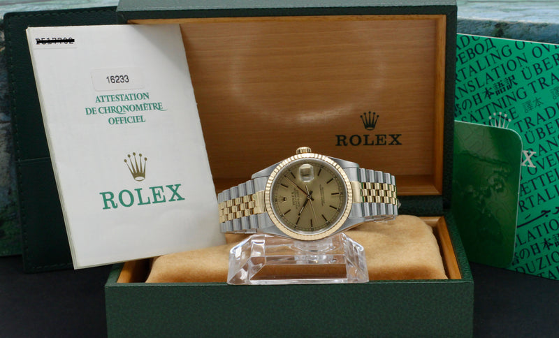 Rolex Datejust 16233 - 2001 - Rolex horloge - Rolex kopen - Rolex heren horloge - Trophies Watches