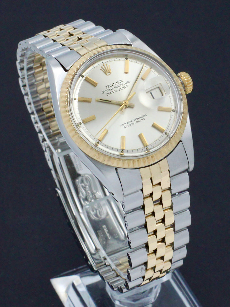 Rolex Datejust 1601 - 1966 - goud/staal - two/tone - Rolex horloge - Rolex kopen - Rolex heren horloge - Trophies Watches