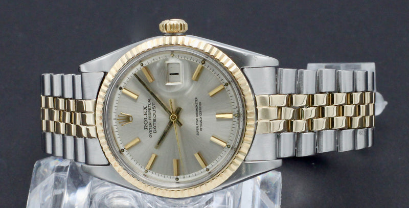 Rolex Datejust 1601 - 1966 - goud/staal - two/tone - Rolex horloge - Rolex kopen - Rolex heren horloge - Trophies Watches