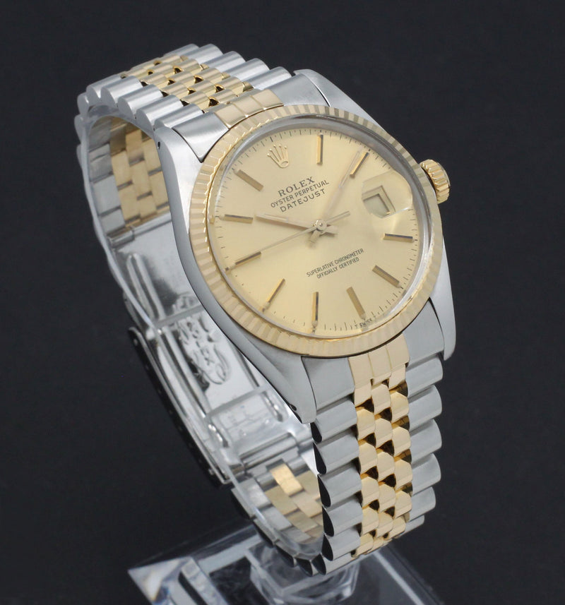 Rolex Datejust 16013 - 1983 - Rolex horloge - Rolex kopen - Rolex heren horloge - Trophies Watches