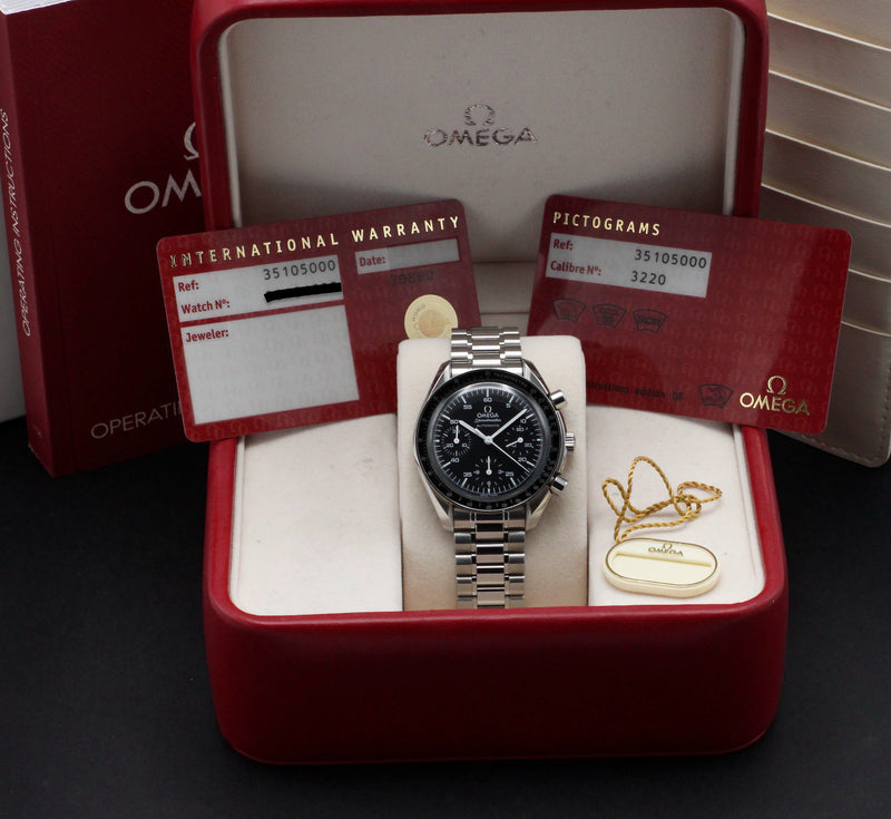 Omega Speedmaster Reduced 3510.50.00 - ongeveer 2009 - Omega horloge - Omega kopen - Omega heren horloge - Trophies Watches