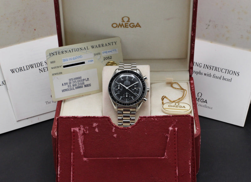 Omega Speedmaster Reduced 3510.50.00 - 1999 - Omega horloge - Omega kopen - Omega heren horloge - Trophies Watches