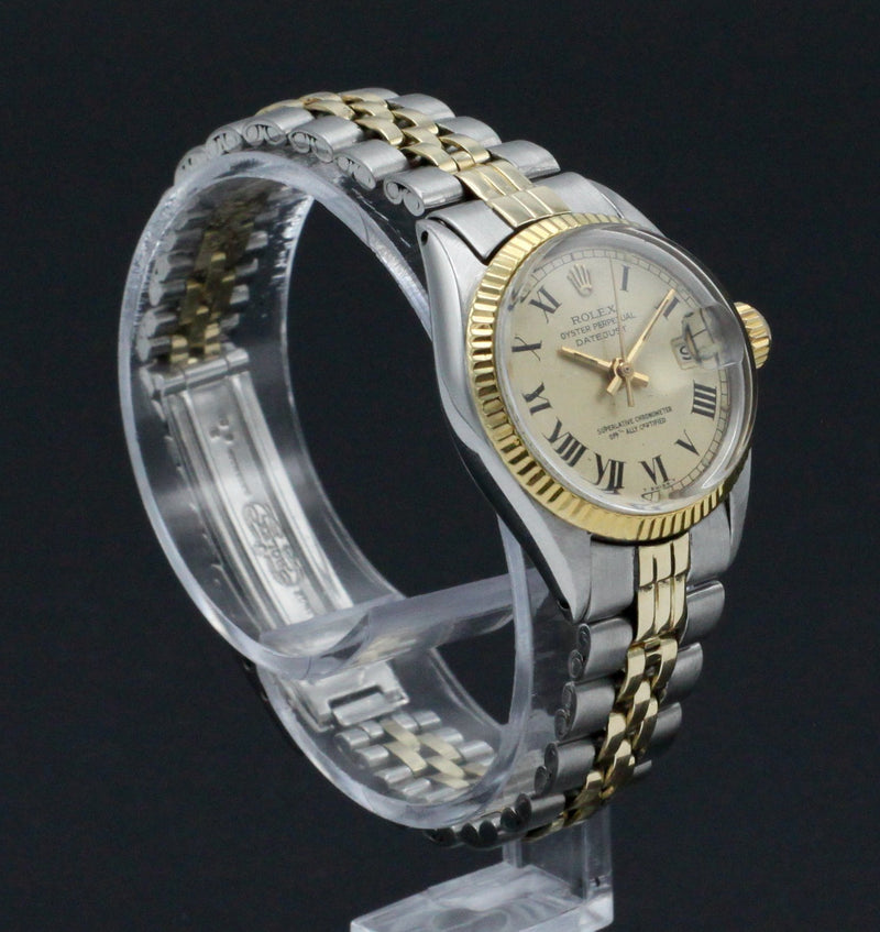 Rolex Oyster Perpetual Lady Date 6517 - 1965 - Rolex horloge - Rolex kopen - Rolex dames horloge - Trophies Watches